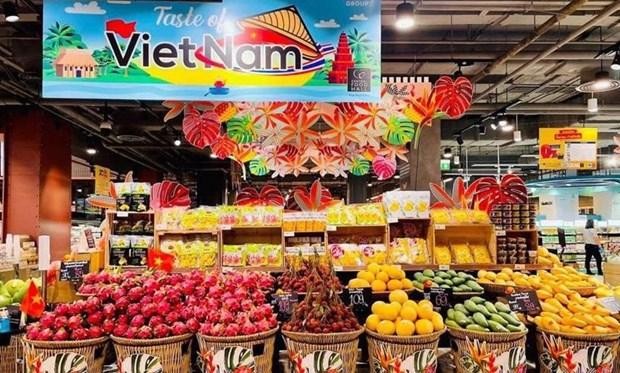 Des fruits vietnamiens en Thaïlande. Photo: vneconomy.vn