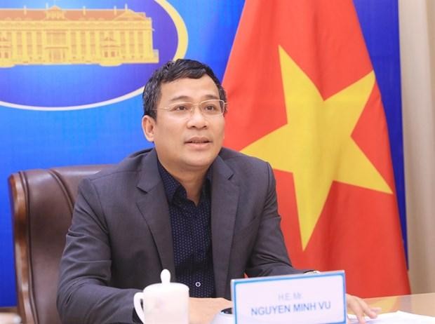Le vice-ministre permanent vietnamien des Affaires étrangères Nguyên Minh Vu. Photo : VNA.