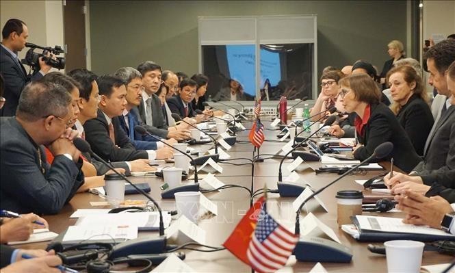La 10e réunion du Comité mixte de coopération scientifique et technologique Vietnam - États-Unis. Photo : VNA.