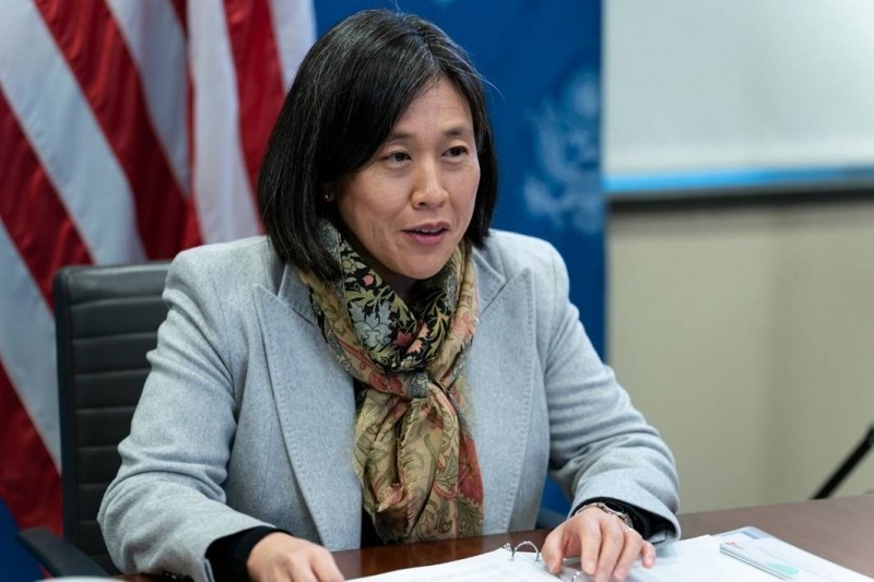 La représentante américaine au Commerce, Katherine Tai. Photo : congthuong.vn