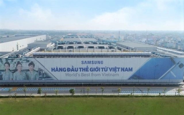 La moitié de des smartphones de Samsung sont produits au Vietnam. Photo : taichinhdoanhnghiep.net.vn