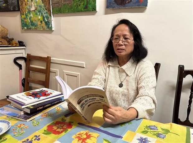  La docteure et écrivaine vietnamienne, Trân Thu Dung. Photo : VNA.