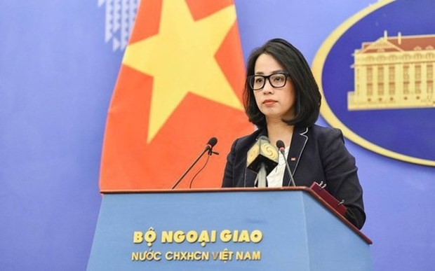 La porte-parole adjointe du ministère vietnamien des Affaires étrangères, Pham Thu Hang. Photo : tienphong.vn