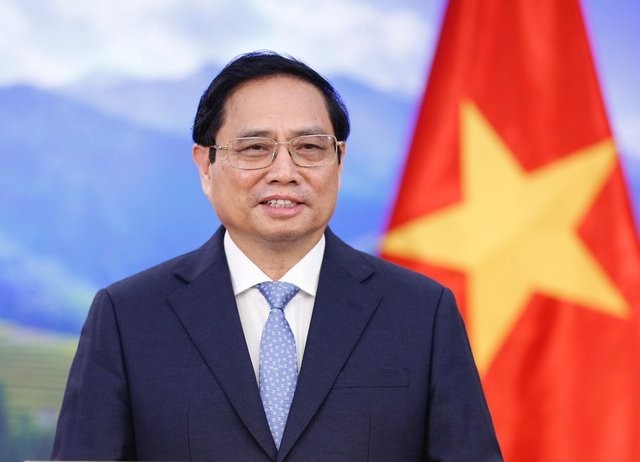 Le Premier ministre vietnamien, Pham Minh Chinh. Photo : NDEL.