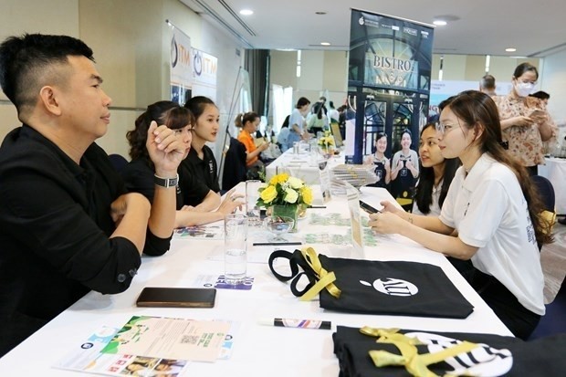 Salon de l'emploi. Photo : CPV.