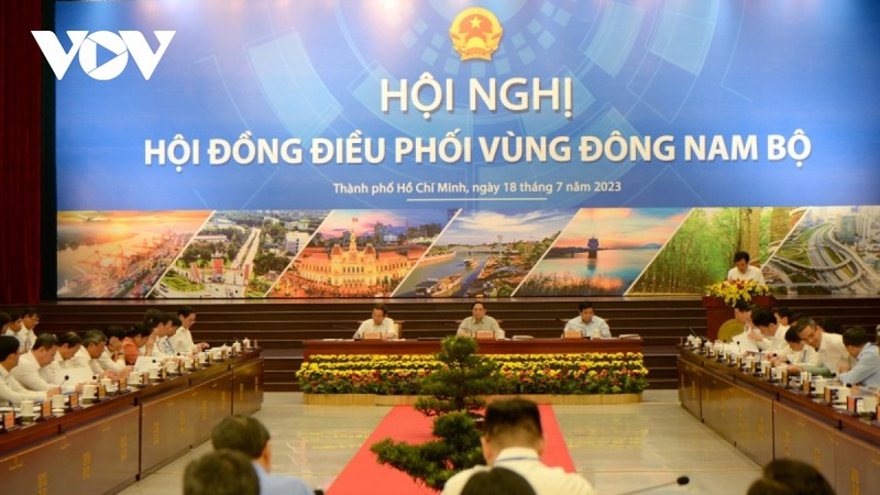 Conférence de lancement des activités du Conseil de coordination de la région du Nam Bô oriental (Sud-Est). Photo : VOV.