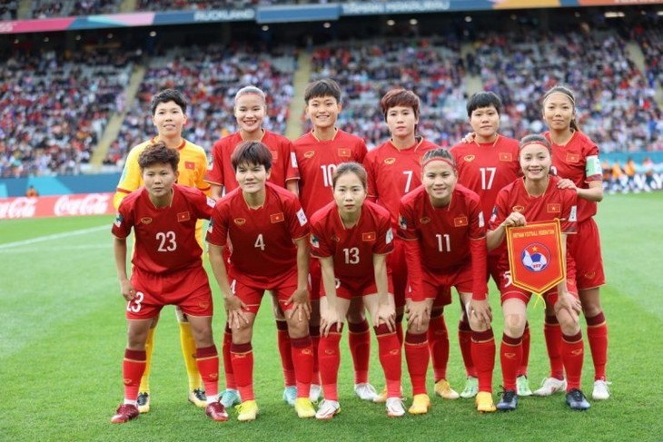 La sélection féminine. Photo: VFF