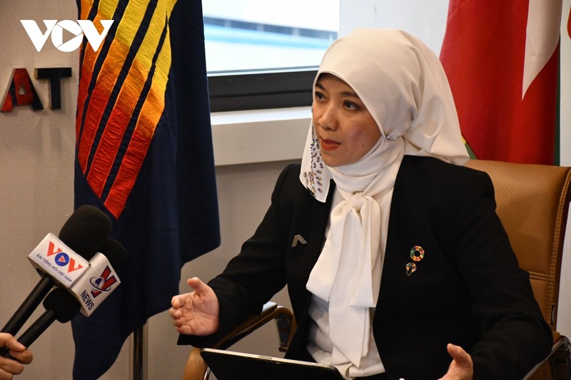 La secrétaire générale de l’AIPA, Siti Rozaimeriyanty Dato Haji Abdul Rahman. Photo : VOV