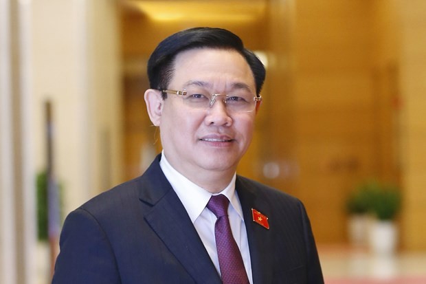 Le Président de l’Assemblée nationale du Vietnam, Vuong Dinh Huê. Photo : VNA.