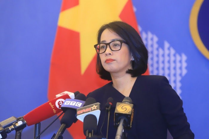 La porte-parole du Ministère vietnamien des Affaires étrangères, Pham Thu Hang. Photo : mofa.gov.vn
