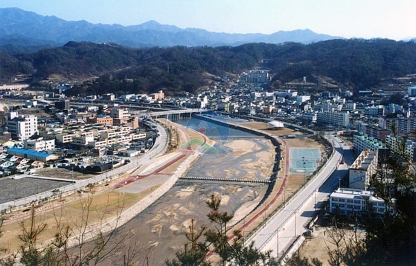 Une vue partielle du district de Bonghwa, province sud-coréenne du Gyeongsang du Nord. Photo : Wikiwand.