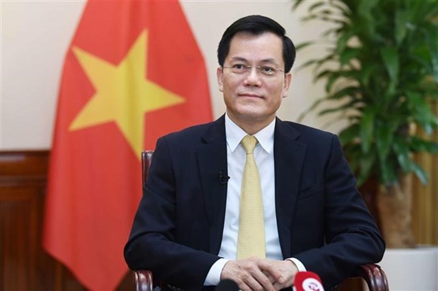 Le vice-ministre vietnamien des Affaires étrangères, Hà Kim Ngoc. Photo : VNA. 