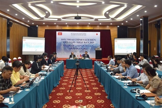 Lors du dialogue sur la politique de l’océan Vietnam - Japon 2023. Photo : VNA.