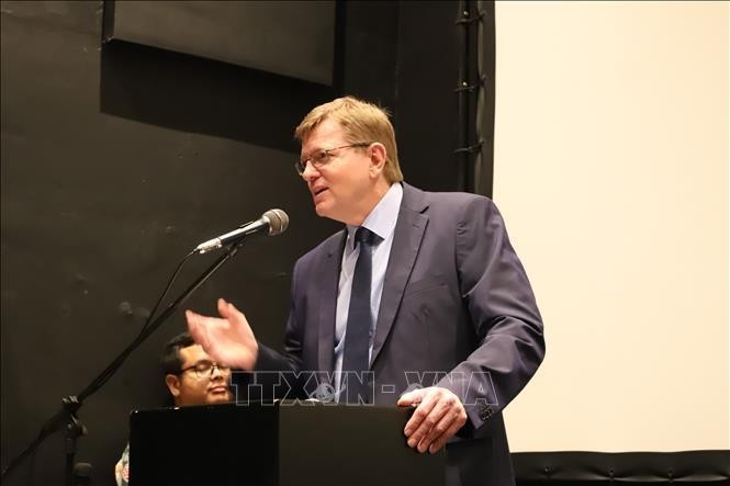 Raymond Medhurst, représentant du ministère des Affaires étrangères sud-africain. Photo : VNA.