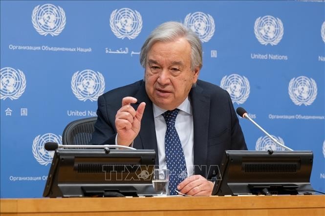 Le Secrétaire général de l'ONU, Antonio Guterres. Photo : VNA.