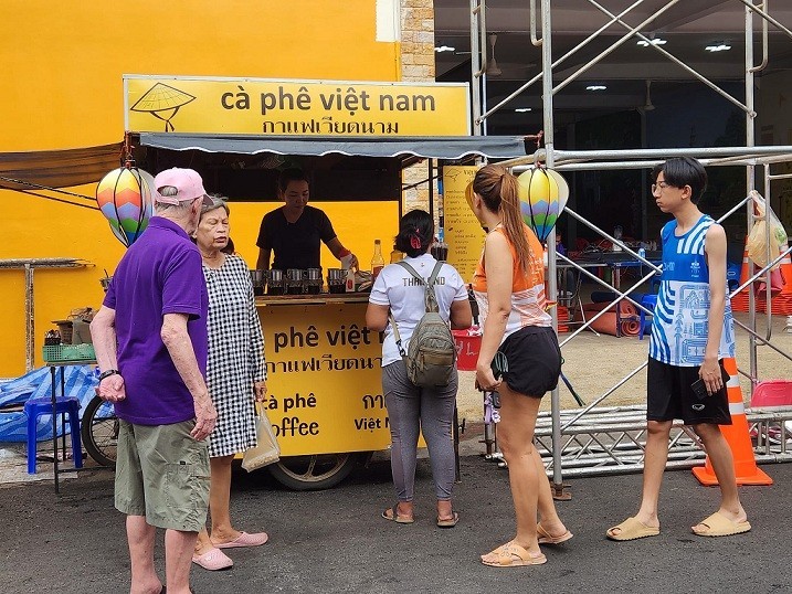 Vietnam Town, qui a récemment vu le jour à Udon Thani, en Thaïlande. Photo : baoquocte.vn