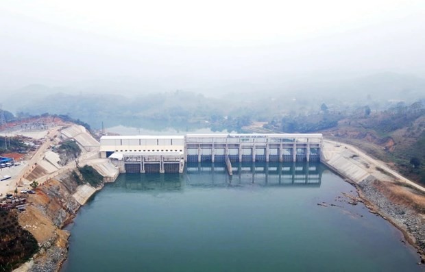 La centrale hydroélectrique Sông Lô 7. Photo : VNA 