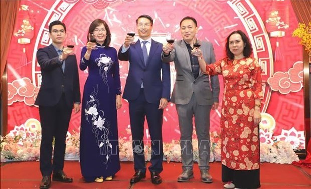 Lors de l’événement organisé par le Consulat général du Vietnam à Hongkong et à Macao (Chine). Photo : VNA