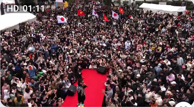 Le programme « Rencontre à Kansai - Retour aux racines » a attiré de nombreux participants. Photo : baoquocte.vn