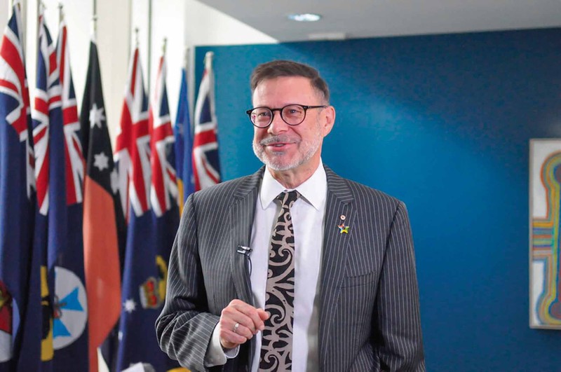 L'ambassadeur d'Australie au Vietnam Andrew Goledzinowski. Photo : baoquocte.vn