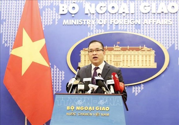 Le porte-parole adjoint du ministère des Affaires étrangères, Nguyên Duc Thang. Photo : VNA