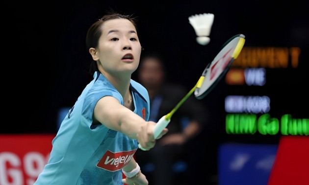 La joueuse de badminton Nguyên Thùy Linh. Photo : VOV