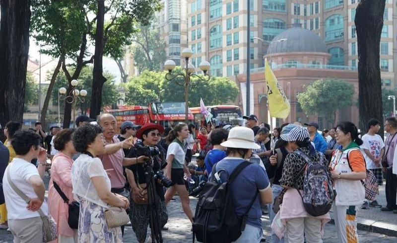 Les touristes taïwanais au Vietnam. Photo : laodong.vn