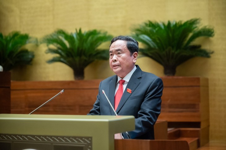 Le président de l’Assemblée nationale vietnamienne, Trân Thanh Mân. Photo : VOV.