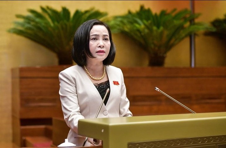 La vice-présidente de l’Assemblée nationale, Nguyên Thi Thanh. Photo : quochoi.vn