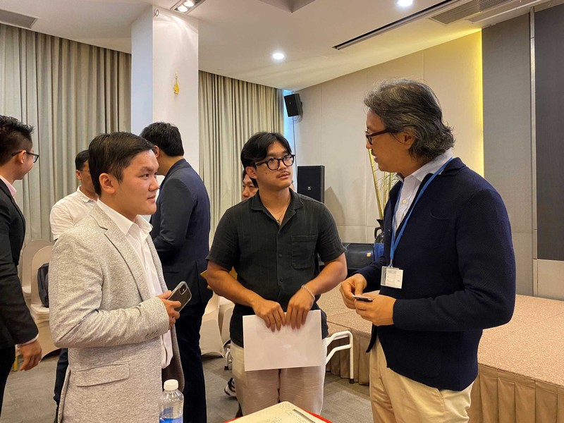 Une conférence pour mettre en relation les entreprises vietnamiennes et singapouriennes de produits de la mer, a eu lieu le 25 juin dans la mégapole du Sud. Photo : baodautu.vn