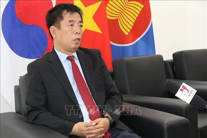 L'ambassadeur vietnamien en République de Corée, Vu Ho. Photo ; VNA.