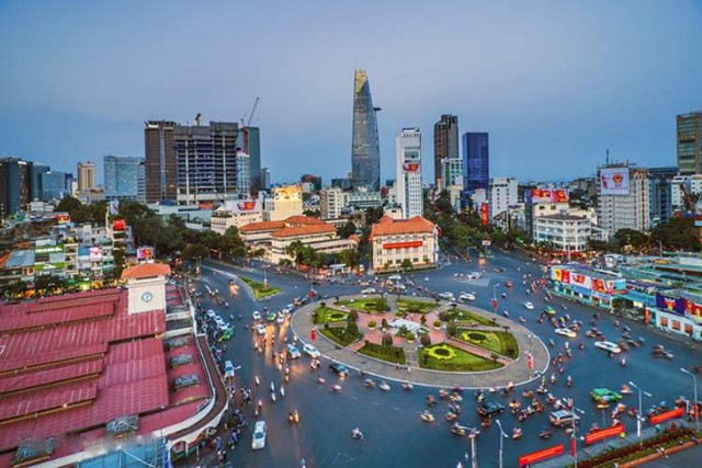 Un coin de Hô Chi Minh-Ville. Photo : toquoc.vn