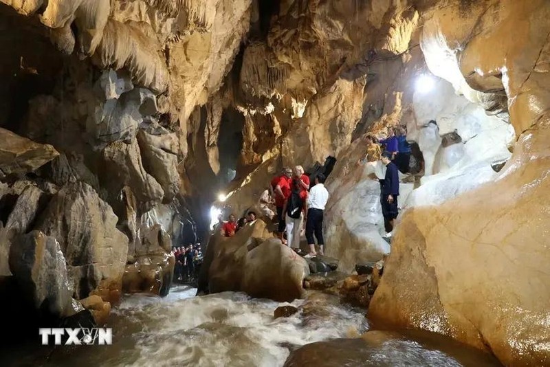 Une délégation d'experts de l'UNESCO a effectué du 6 au 9 juillet une visite sur le terrain. Photo : VNA.