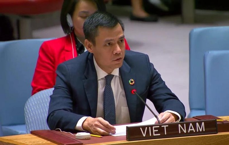 L'ambassadeur Dang Hoang Giang, représentant permanent du Vietnam auprès des Nations Unies (ONU). Photo : VNA.