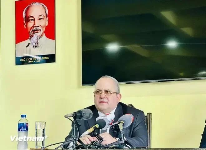 Jorge Luis Broche Lorenzo, membre du Secrétariat, chef du Département de l’économie et la production du Comité central du Parti communiste de Cuba. Photo : VietnamPlus.