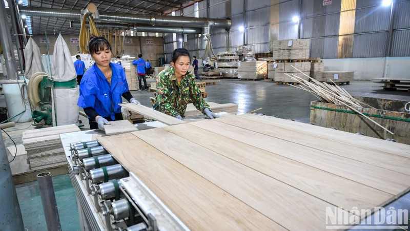 L’EVFTA a considérablement stimulé les exportations du Vietnam vers l’Europe, en les faisant passer de 35 milliards d’euros en 2019 à plus de 48 milliards d’euros en 2023. Photo : NDEL.