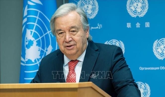 Le secrétaire général des Nations Unies, Antonio Guterres. Photo : VNA.