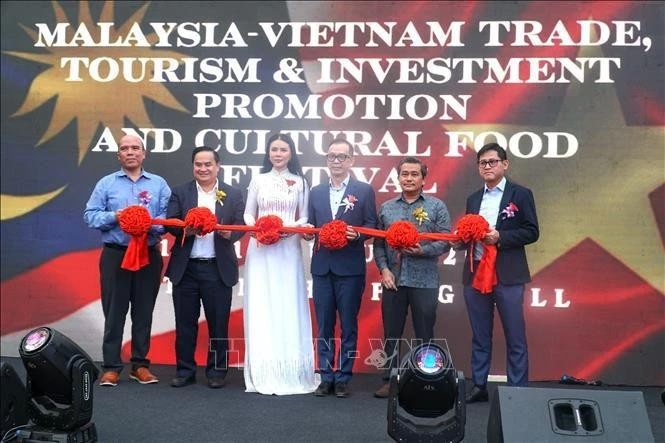 L'événement de promotion de l’investissement, du tourisme et du commerce et du festival gastronomique Malaisie-Vietnam. Photo : VNA.