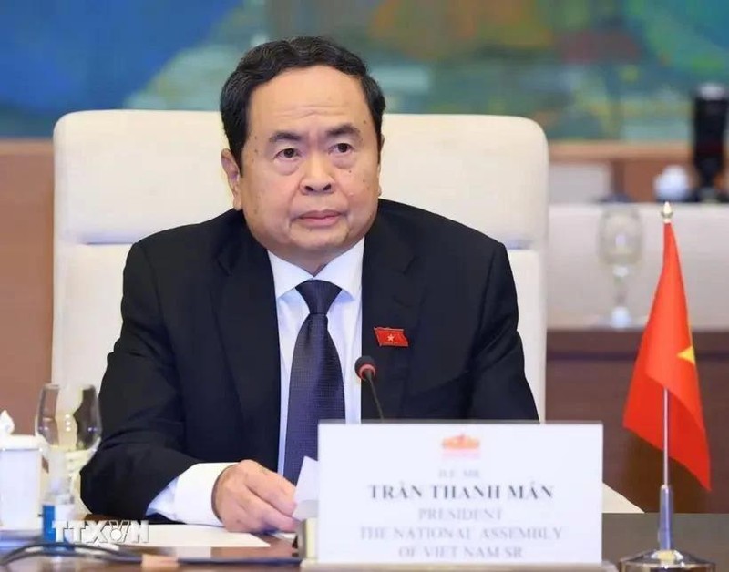 Le président de l'AN vietnamienne, Tran Thanh Man. Photo : VNA.