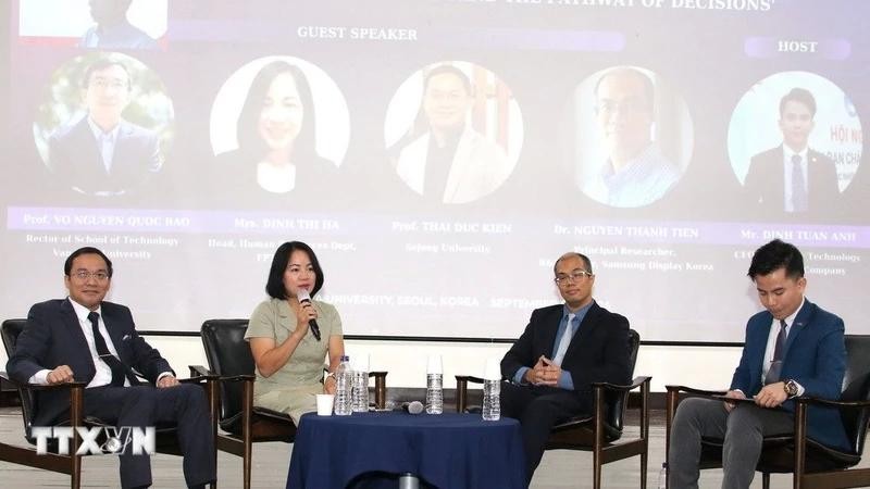 La 10e Conférence annuelle des jeunes scientifiques vietnamiens (ACVYS). Photo : NDEL