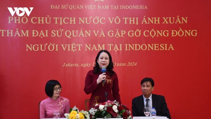 La Vice-Présidente de la République Vo Thi Anh Xuân. Photo : VOV.