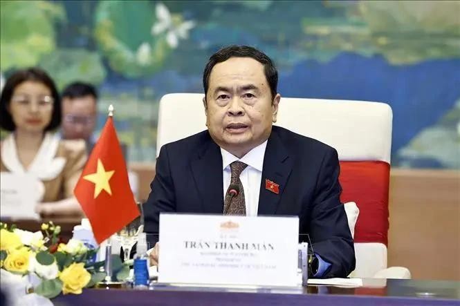 Le président de l’Assemblée nationale du Vietnam (ANV) Trân Thanh Mân. Photo : VNA.