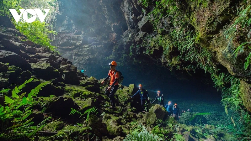 Dans le géoparc de Dak Nong. Photo : VOV.