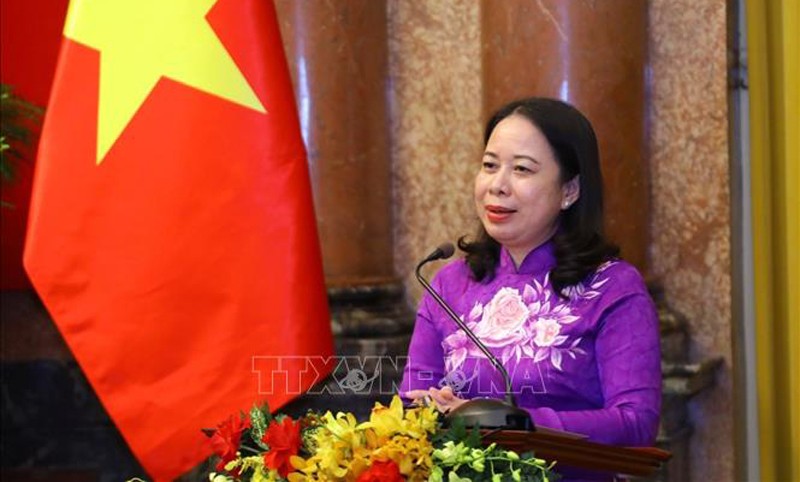 La Vice-Présidente du Vietnam, Vo Thi Anh Xuân. Photo : VNA.