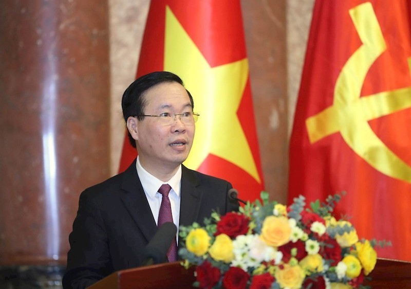 Le Président vietnamien, Vo Van Thuong. Photo : VNA.