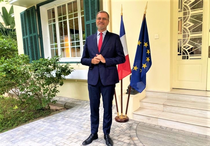 L’ambassadeur de France tient sa première rencontre avec la presse vietnamienne