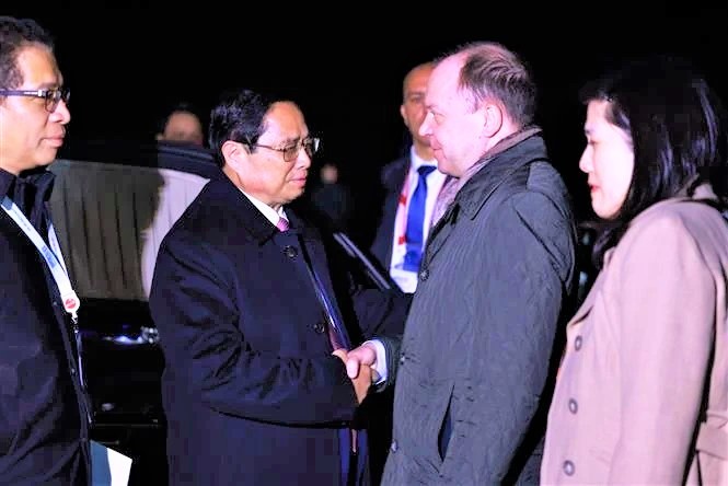 Le Premier ministre Pham Minh Chinh a terminé avec succès son voyage d’affaires pour participer au sommet des BRICS+ 2024. Photo : VNA.