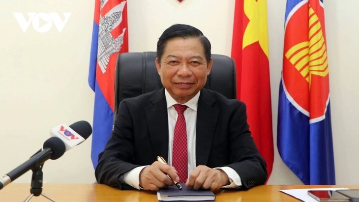 Nguyên Huy Tang, ambassadeur vietnamien au Cambodge. Photo : VOV.