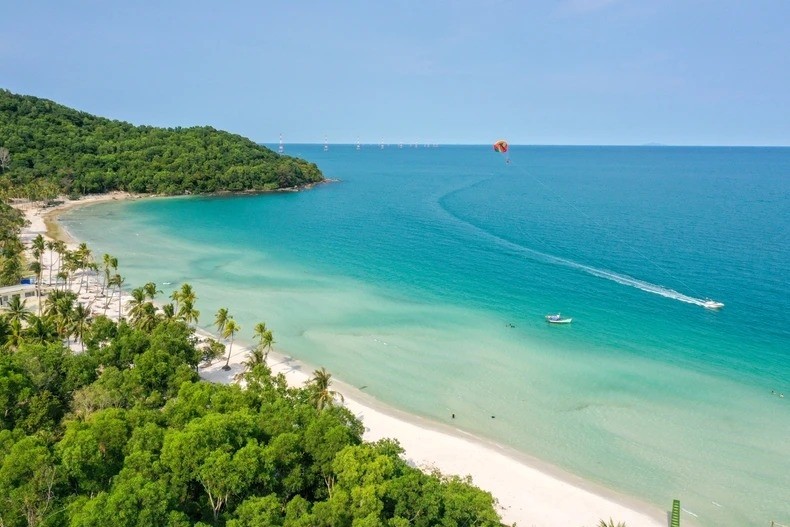 Phu Quôc est l'une des îles balnéaires les plus célèbres du Vietnam. Photo: CTV.