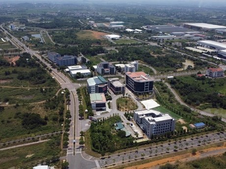 Le parc de hautes technologies de Hoa Lac. Photo: VNA.